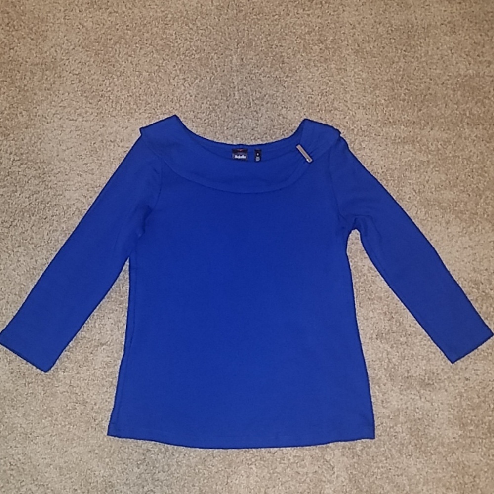 Rafaella Blue top, size: M